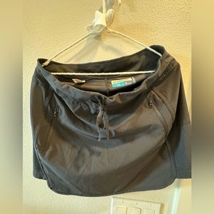 Black outdoors skort